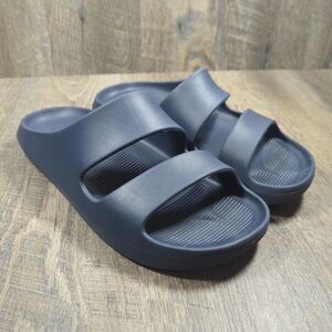 Bombas Men’s Friday Slides Navy Blue Size 10 Slip-On Sandals